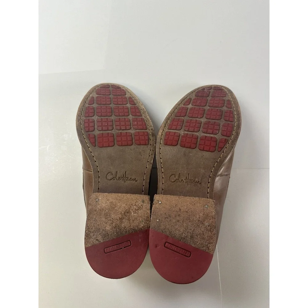 Cole Haan Men's Brown Leather Loafers C09305 Men's Size 9 M Slip On